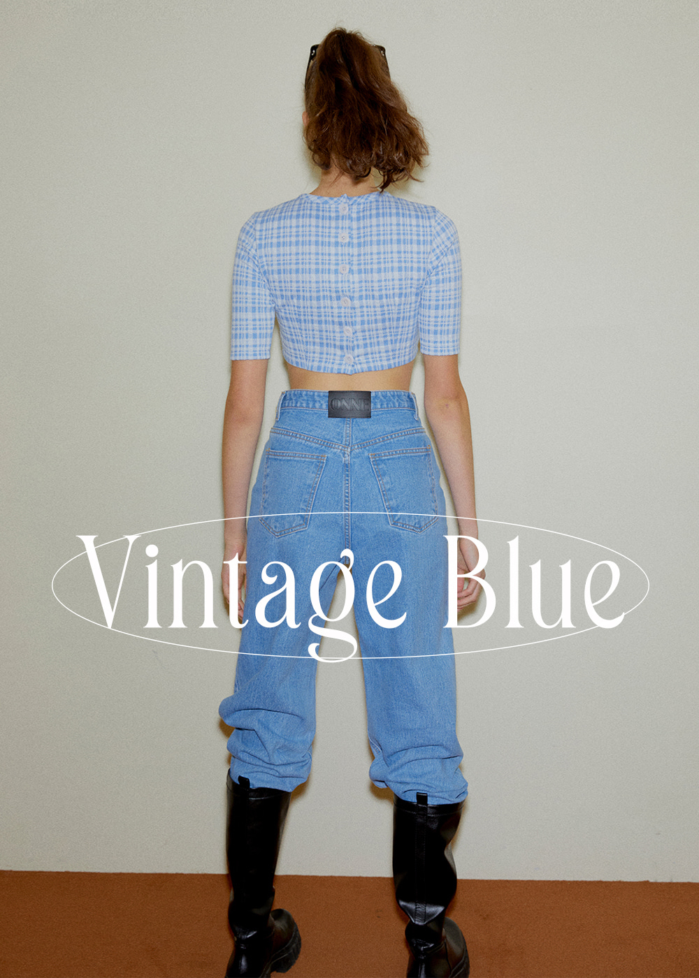 Signature Denim Pants - Vintage Blue